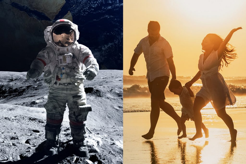Чем похожи родители и космонавты?