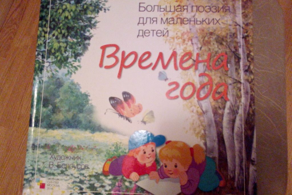 Рецензия на книгу «Времена года» из серии «Большая поэзия для маленьких детей»