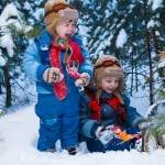 Чем заняться с детьми зимой на прогулке