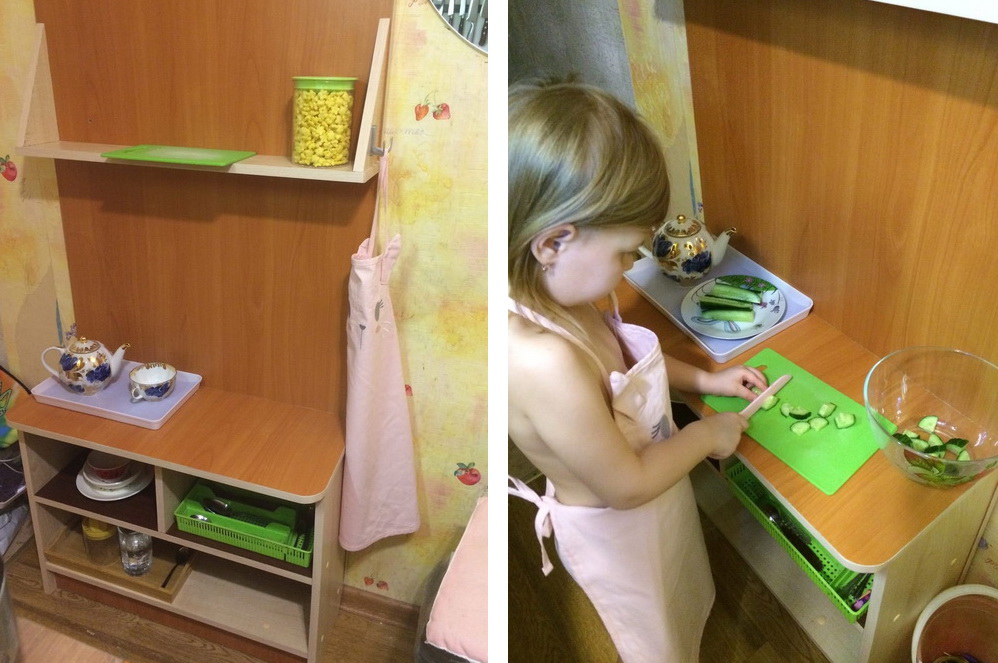 Кухня для ребёнка Екатерины Романовой