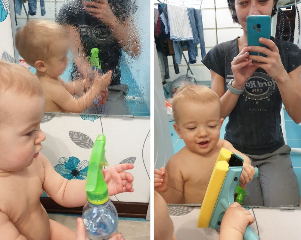 Малыш и зеркало